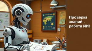 Проверка знаний с помощью нейросети