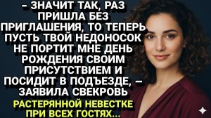 Истории из жизни| Свекровь выгнала невестку с ребёнком... |Аудио рассказы|Жизненные истории