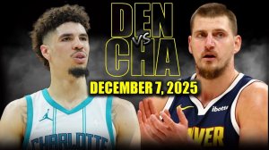 08.12.2025 | ОБЗОР МАТЧА | Шарлотт Хорнетс - Денвер Наггетс | Highlights