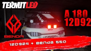 Тестирукм свет на квадроцикле Benda