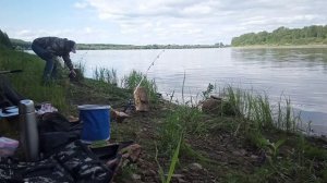 23. Рыбалка на реке Вятка.