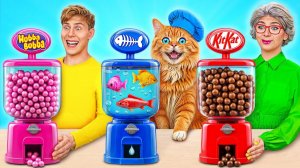 СУПЕР ЧЕЛЛЕНДЖ Я ПРОТИВ БАБУШКИ И КОТИКА