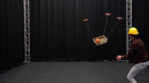 Умный рой - дроны научились переносить грузы группой