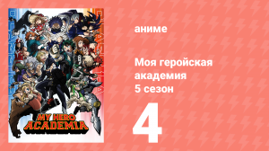 Моя геройская академия 5 сезон 4 серия (аниме-сериал, 2021)