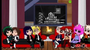 реакция моя геройская академия на Кв-54 Геранд (1/2 часть)