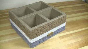 Коробка из картонных коробок.