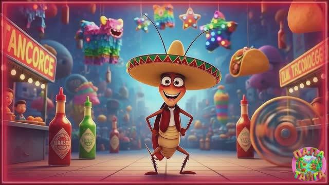 Я КУКАРАЧА Детская весёлая песенка про таракана!