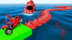 ГОНОЧНАЯ ТРАССА С ПРЕПЯТСТВИЯМИ ДЛЯ СУПЕРГЕРОЕВ 💖 ЧЕЛОВЕК ПАУК ПРОТИВ БЭТМЕНА И ХАЛКА №62