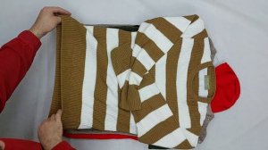 40975 Свитера женские, 2пак, , секонд (cream) оптом