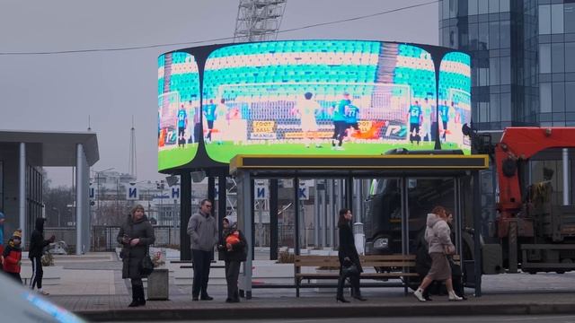 Огни Ярославля. Главный экран города | HD LED TECH