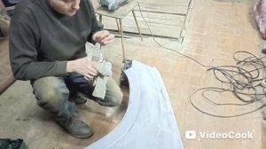 Подготовка б/у крыла к покраске(ч.2)