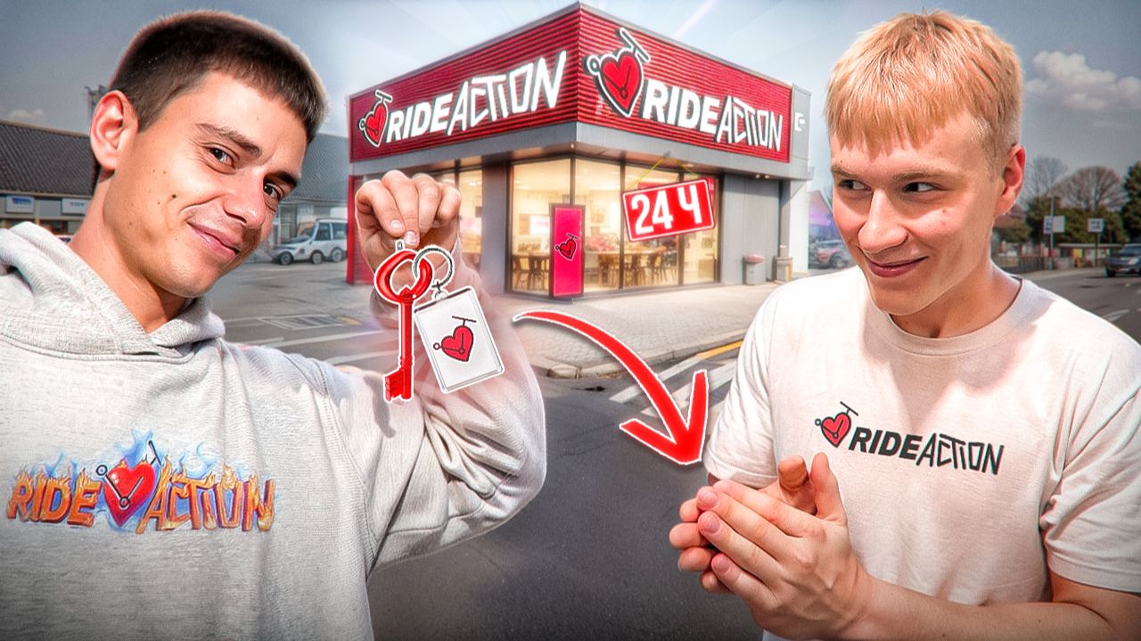 24 ЧАСА УПРАВЛЯЮ МАГАЗИНОМ RIDEACTION feat. BAGA смотреть онлайн