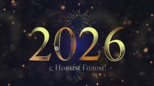 Новогодний футаж-с Новым 2026 годом!