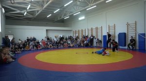 Первенство Новокубанского района! 38 кг. Гниломёдов Виктор(Новопокровская)-Кирсанов Тимофей(Армавир)