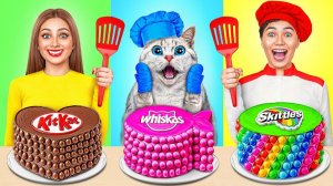 КУЛИНАРНЫЙ ЧЕЛЛЕНДЖ Я ПРОТИВ БАБУШКИ И КОТИКА
