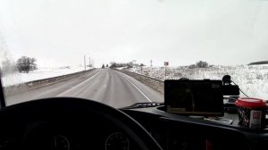 [171] Моющие средства тащу на Воронеж ｜ Снежище и гололед