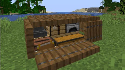 Как построить стартовый дом в майнкрафте. смотреть онлайн