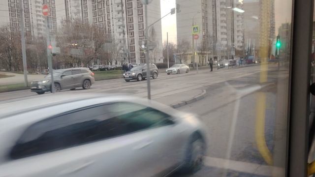 Поездка на Автобусе ЛиАЗ 5292 борт 192421, по маршруту 654