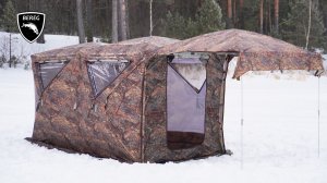 Кубоид 3.60 / Обзор палатки с перегородкой от ПФ Берег