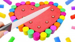 ЛЕПИМ СЕРДЕЧКО ИЗ КИНЕТИЧЕСКОГО ПЕСКА ВИДЕОЛЕПКА ВИДЕО МУЛЬТИКИ ДЛЯ ДЕТЕЙ КАНАЛ ИГРАЛКИ-ЗАЛИПАЛКИ