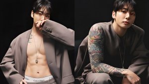 Официальная фотосессия Чонгука для обложек Ролин Стоун 2025