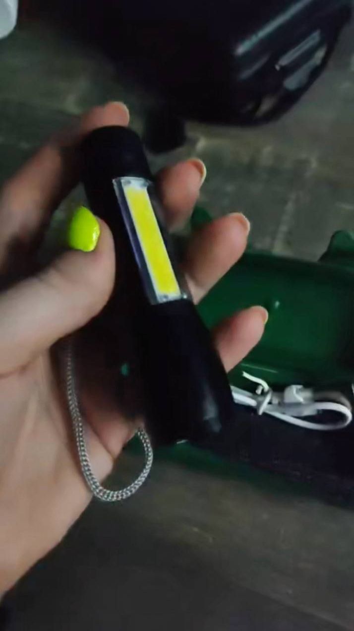 Фонарь карманный Turbosky F-10 plastic style