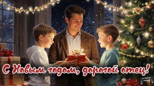 С Новым годом, дорогой отец (от сыновей) 🎵 Песня