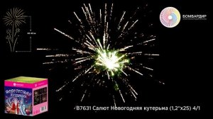 В7631 Салют Новогодняя кутерьма (1,2х25)