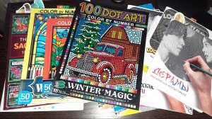 Мои раскрашенные работы за месяц ноябрь 2025