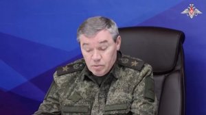 Рабочая поездка НГШ ВС РФ в войска ГрВ «Центр»