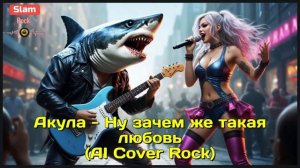 АКУЛА - НУ ЗАЧЕМ ЖЕ ТАКАЯ ЛЮБОВЬ AI COVER ROCK