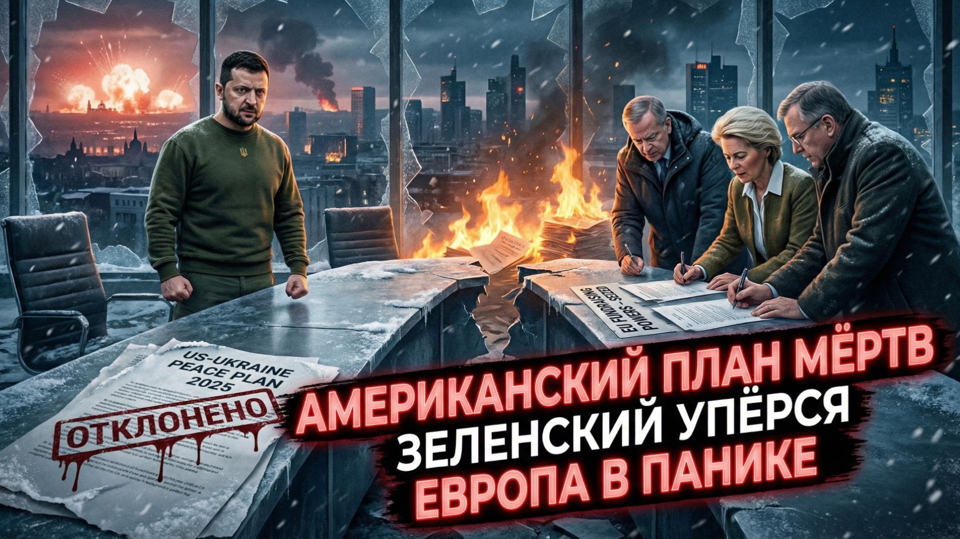 💥Алекс Меркурис | США теряют Украину: план мира провален, Зеленский бунтует, а ЕС забирает деньги