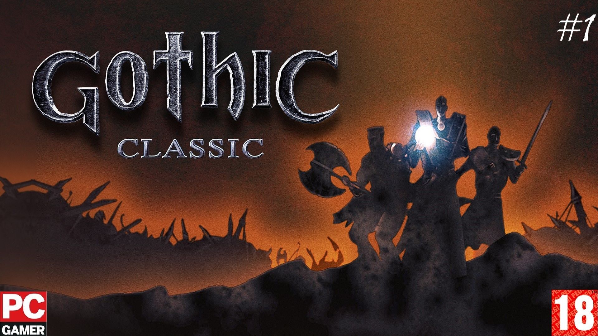 Gothic 1. Classic(2001) (PC) - Прохождение #1. (без комментариев) на Русском. смотреть онлайн