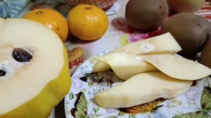 #купила айву и попробыаала #нет груши вкусней