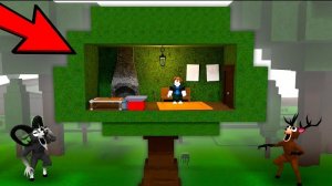 База на дереве в игре «99 ночей в лесу» Анимация