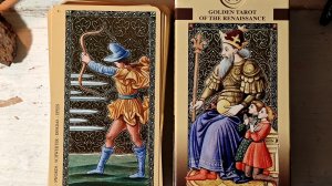 Golden Tarot of the Renaissance + расклад о том, что происходит с исчезнувшей Верой Кравцовой.