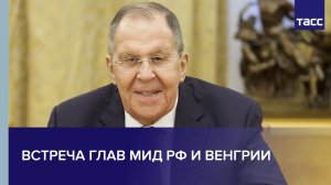 Встреча глав МИД РФ и Венгрии