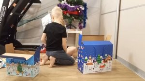 распаковка подарков