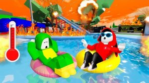 Джей Джей и Майки! 100 дней. Выжить в жаркое лето! Анимация