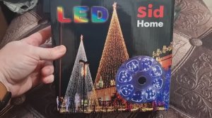 Обзор уличной герлянды.