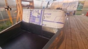 Лодка под аэроустановку из листового полиэтилена (ПНД)