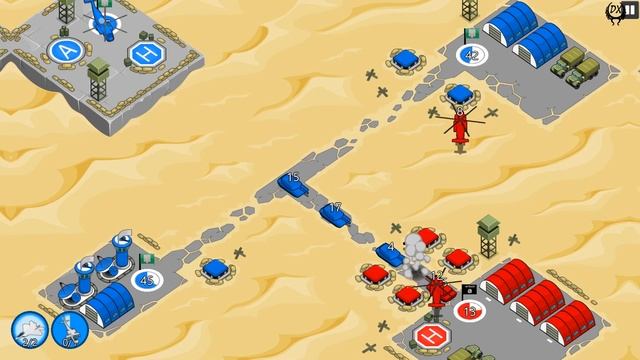 ConflictCraft Захват Баз Обзор