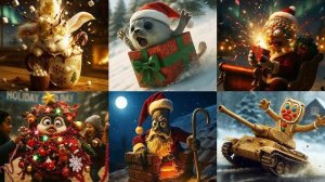 ЧТО СЛУЧИЛОСЬ НА РОЖДЕСТВО? Brainrot : Официальный клип-катастрофа РЕАКЦИЯ