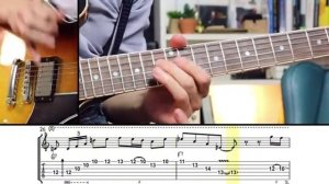 Shuffle Blues Solo Guitar  in C