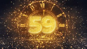 Новогодние секунды - футажи заставки 2026