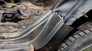 Кузовной ремонт Калины . часть 2