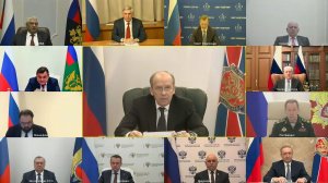 ДИРЕКТОР ФСБ РОССИИ ПРОВЁЛ ИТОГОВОЕ ЗАСЕДАНИЕ НАК И ФОШ