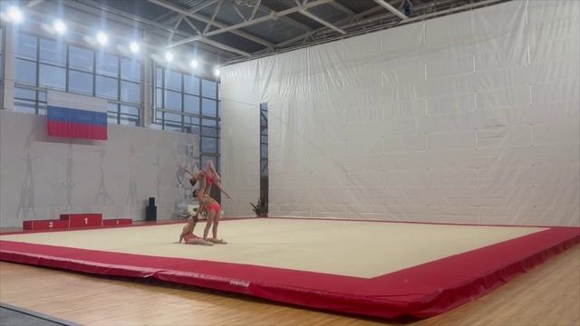 ЖГ 3 спорт. разряд, Порошина - Масло - Лабкович , ДК «Машиностроитель», Балансовое упражнение