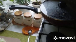 9 декабря снежооооок! Жарю грибы