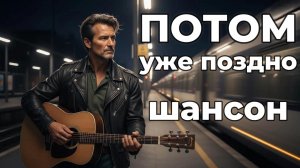 "Потом уже поздно" Шансон